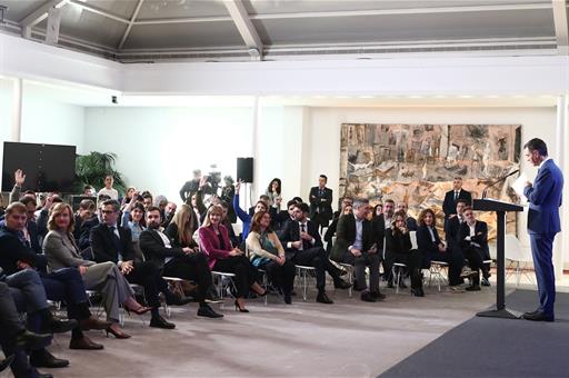 23/12/2024. Pedro Sánchez takes stock of the political year and explains the agreements of the Council of Ministers. The President of the Go...