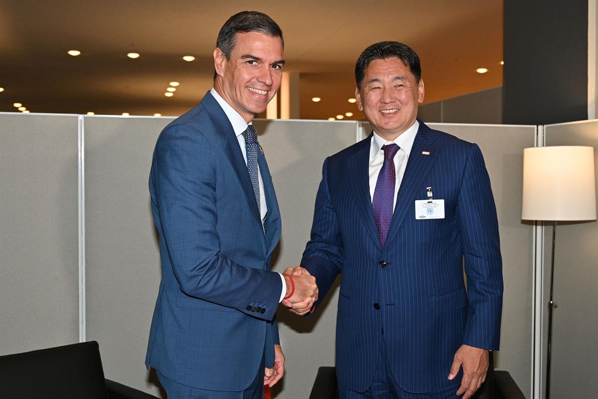 24/09/2024. Pedro Sánchez attends the high-level week of the UN General Assembly. The President of the Government of Spain, Pedro Sánchez, t...