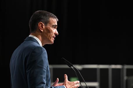 1/07/2025. Pedro S&#225;nchez interviene en el evento sobre la deuda de los pa&#237;ses en desarrollo. El presidente del Gobierno, Pedro S&#225;nchez, dura...
