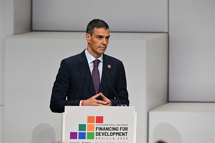 El presidente del Gobierno en la presentación de la iniciativa de acción para la salud global