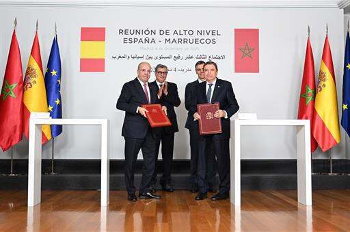 4/12/2025. XIII High-Level Meeting between Spain and Morocco. The Minister for Agriculture, Fisheries and Food, Luis Planas, and the Ministe...