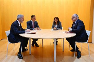 El alcalde de Roma, el presidente del Gobierno, la alcaldesa de París y el alcalde de Barcelona