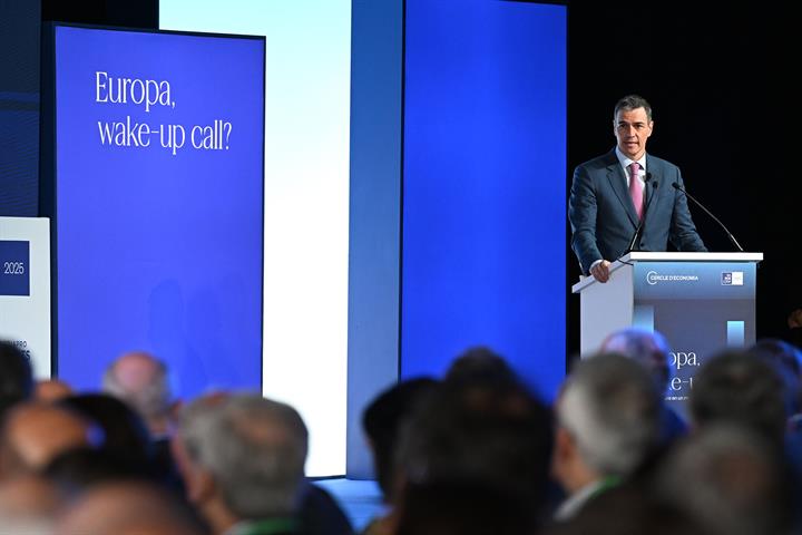 Pedro Sánchez inaugura la 40ª Reunión Anual del Cercle d’Economia