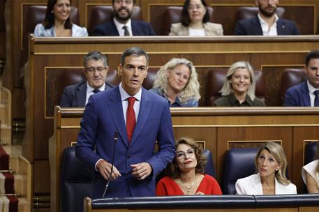 El presidente del Gobierno en la sesión de control