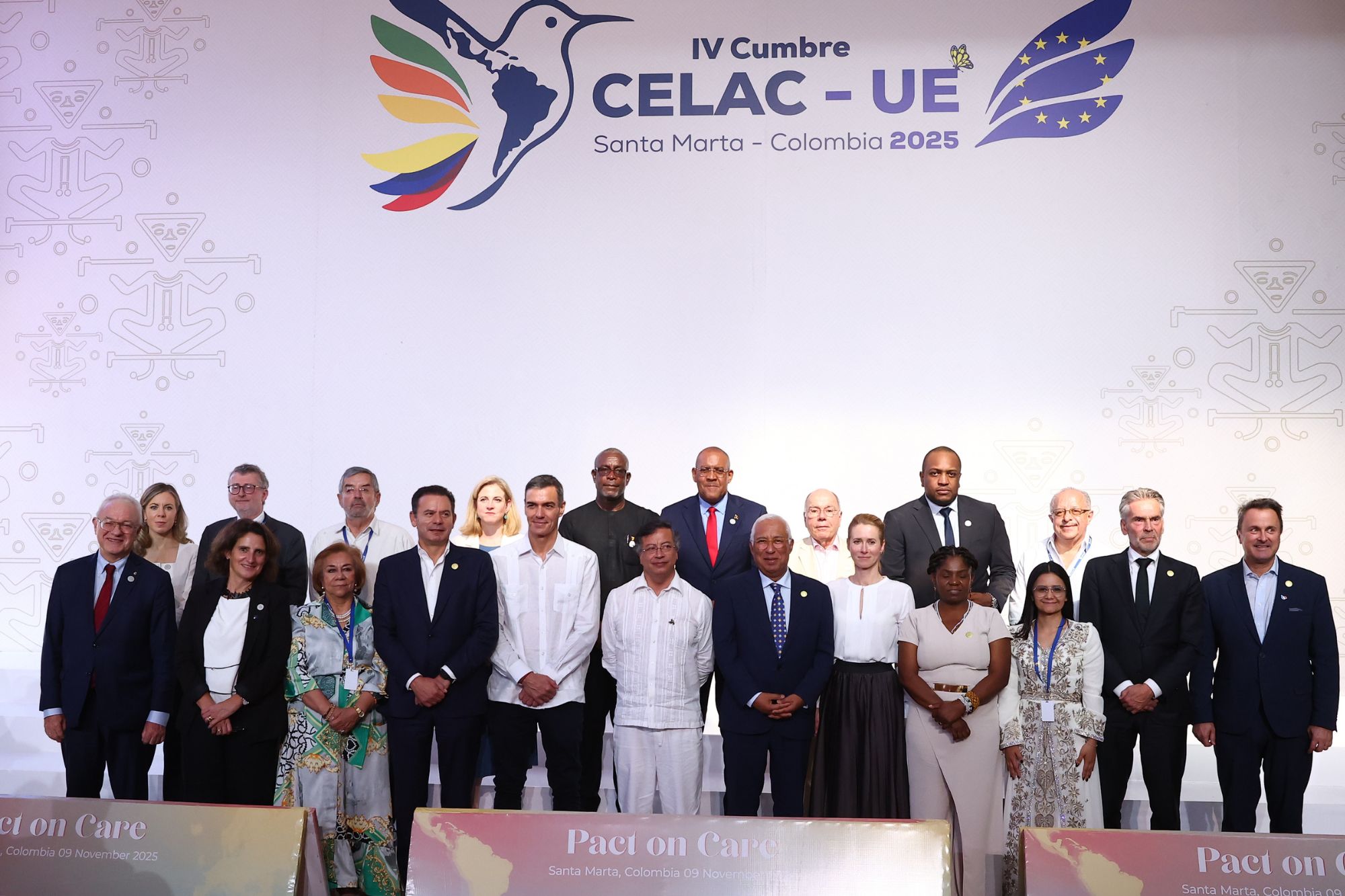9/11/2025. Pedro Sánchez ha participado en la Cumbre CELAC-UE en Santa Marta, Colombia. Pedro Sánchez ha participado en la Cumbre CELAC-UE e...