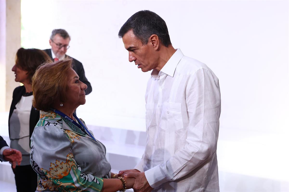 9/11/2025. Pedro Sánchez, en la cumbre UE-CELAC: "Europa y América Latina deben ser un faro de estabilidad, prosperidad y apertura". El pres...