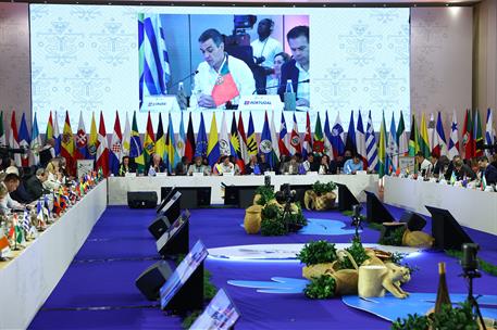 9/11/2025. Pedro Sánchez, en la cumbre UE-CELAC: "Europa y América Latina deben ser un faro de estabilidad, prosperidad y apertura". El pres...