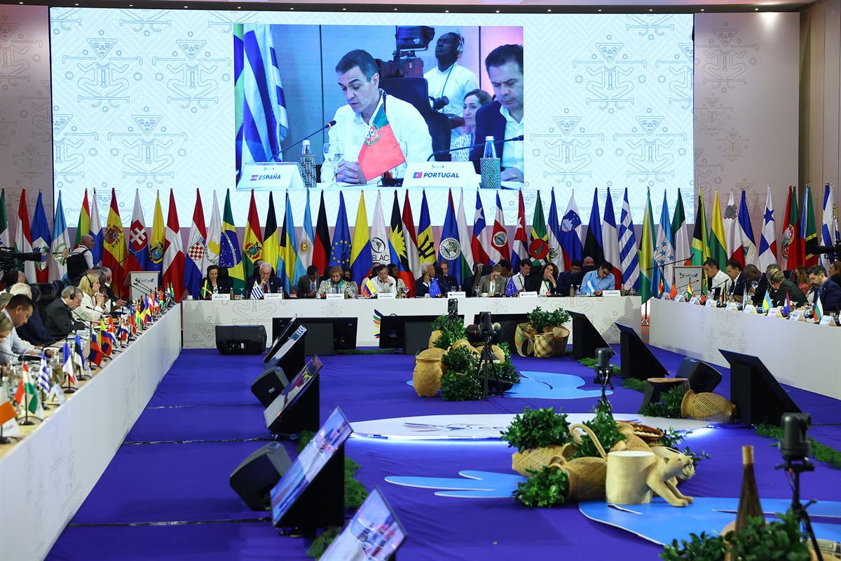 9/11/2025. Pedro Sánchez, en la cumbre UE-CELAC: "Europa y América Latina deben ser un faro de estabilidad, prosperidad y apertura". El pres...