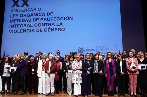 10/02/2025. Sánchez closes the event for the 20th anniversary of the Law against Gender-Based Violence. The President of the Government of S...