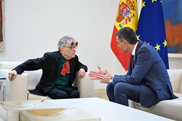 El presidente del gobierno con el dramaturgo