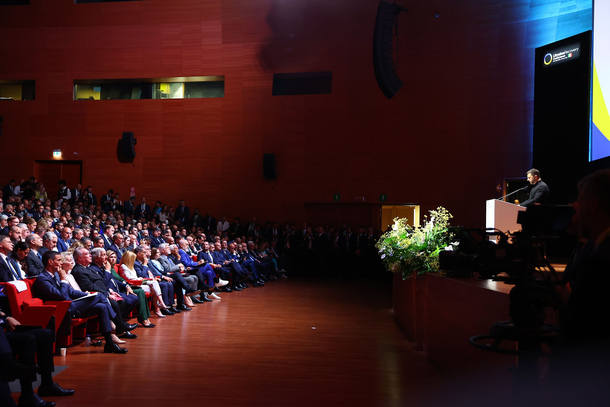 Intervención del presidente ucraniano en la Conferencia