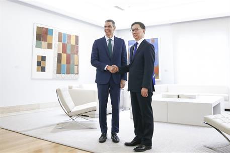 Imagen del artículo El presidente se reúne con el vicepresidente de la República Popular China, Han Zheng