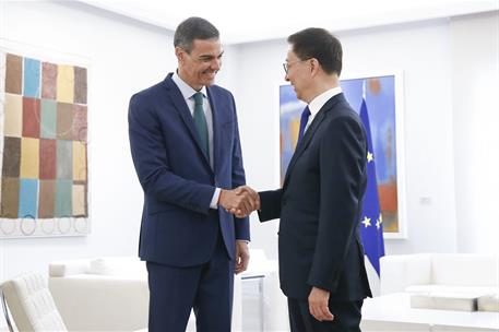 Image 3 of article El presidente se reúne con el vicepresidente de la República Popular China, Han Zheng
