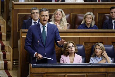 Imagen del artículo Pedro Sánchez defiende los logros económicos del Gobierno y recalca que el aumento del gasto en seguridad y defensa no implicará recortes