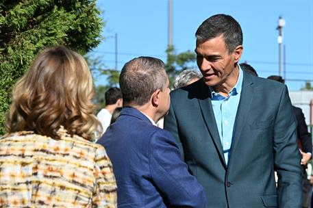 11/09/2025. Pedro Sánchez presenta el Plan de Formación ante Emergencias para centros escolares. El presidente del Gobierno, Pedro Sánchez, ...