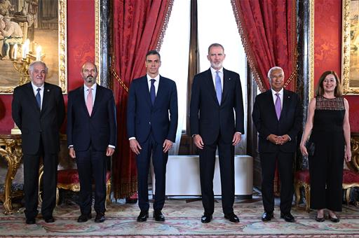 El presidente del Gobierno, el rey, los presidentes del Congreso y el Senado y el presidente el Tribunal Constitucional