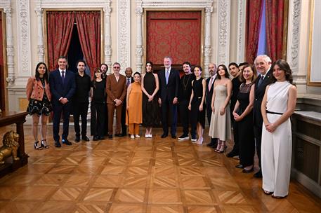 12/06/2025. 40º aniversario de la adhesión de España a las Comunidades Europeas. Foto de grupo del acto del 40º aniversario de la adhesión d...