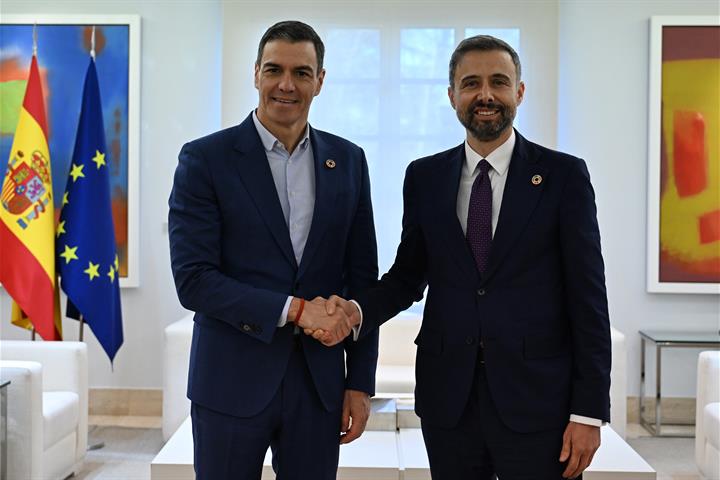 La Moncloa. 13/01/2025. Pedro Sánchez meets with the resident of the International Fund for Agricultural Development (IFAD) [Videos]