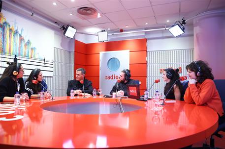 13/11/2025. Pedro Sánchez visits Radio 3