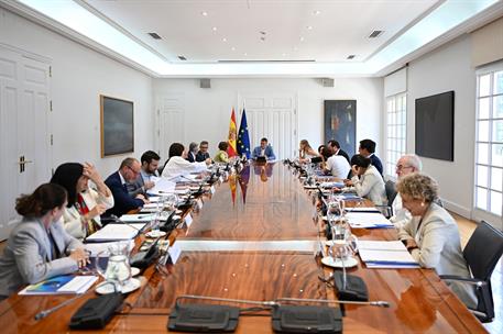 14/07/2025. Pedro Sánchez preside la reunión del Consejo de Seguridad Nacional. El jefe del Ejecutivo, Pedro Sánchez, preside la reunión del...
