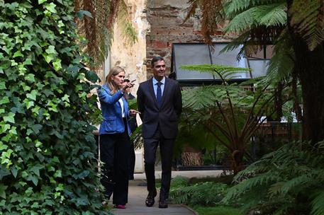 14/10/2025. Pedro Sánchez interviene en la Convención del Pacto de Estado frente a la Emergencia Climática. El presidente del Gobierno, Pedr...