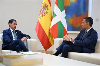 El presidente del Gobierno con el lehendakari vasco