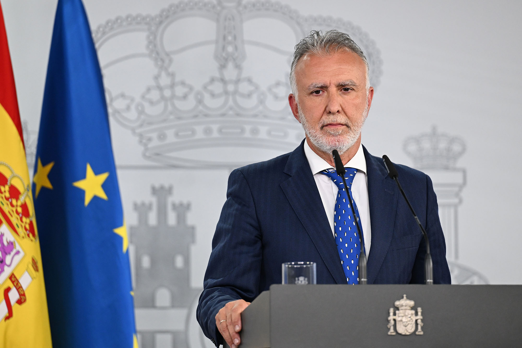 El ministro de Política Territorial y Memoria Democrática, Ángel Víctor Torres