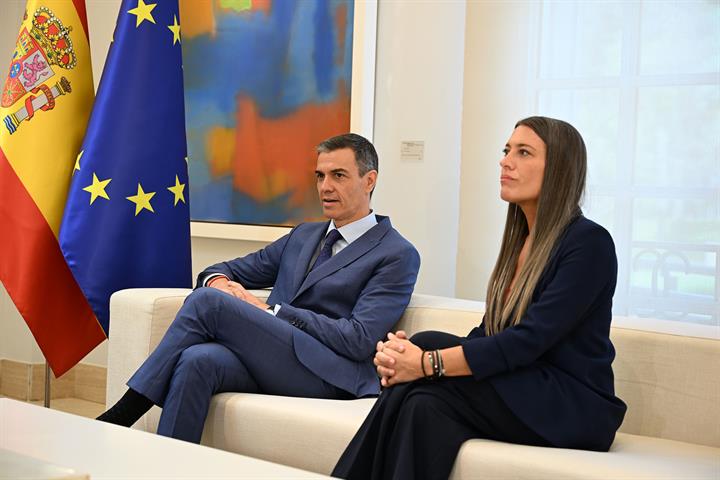 17/06/2025. Sánchez mantiene encuentros con representantes de los grupos parlamentarios. El presidente del Gobierno, Pedro Sánchez, se reune...