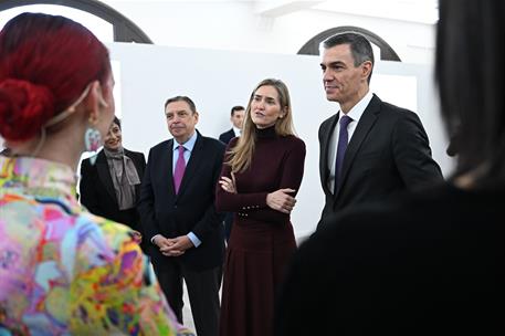 17/12/2025. Acto sobre el Pacto de Estado frente a la Emergencia Climática. El presidente del Gobierno, Pedro Sánchez, junto a la vicepresid...