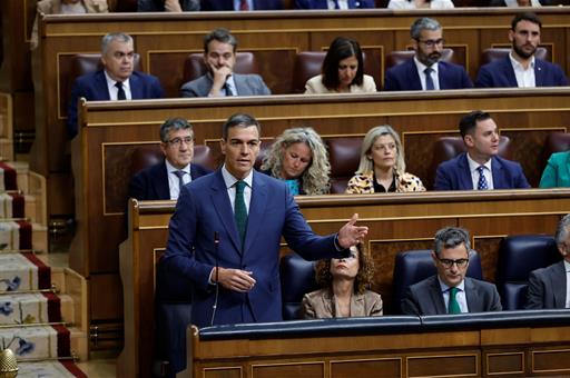 El presidente del Gobierno en la sesión de control en el Congreso