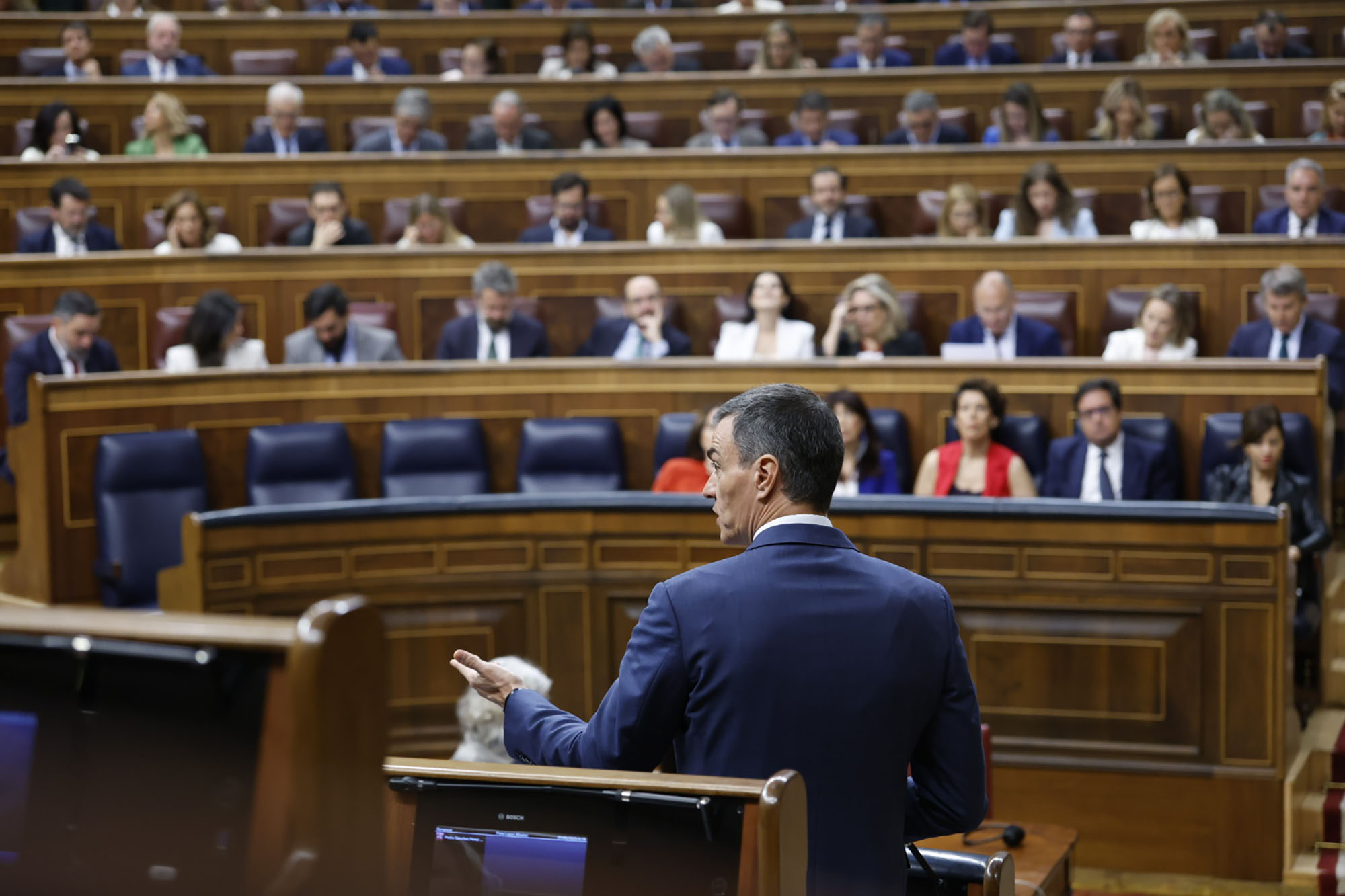 El presidente del Gobierno en la sesión de control
