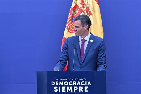21/07/2025. Pedro S&#225;nchez viaja a Chile
