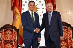 Pedro Sánchez se reúne en Estambul con su homólogo turco, Recep Tayyip Erdogan