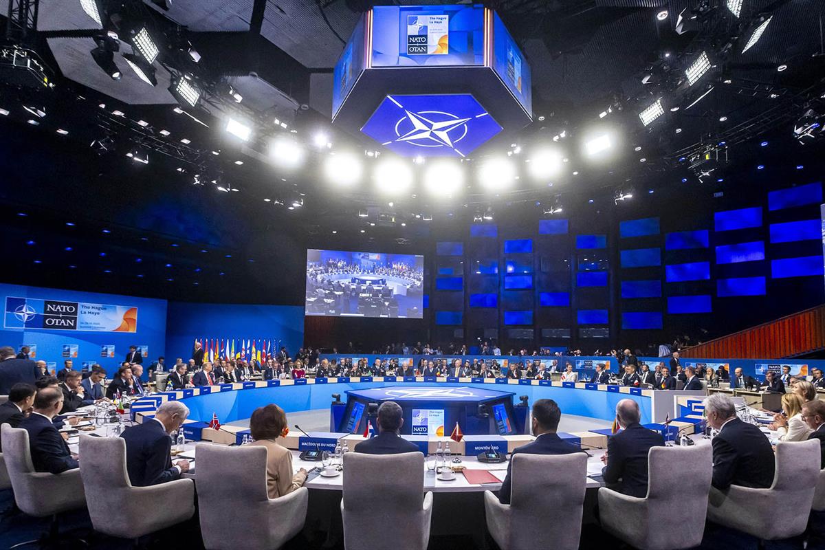 25/06/2025. El presidente del Gobierno participa en la Cumbre de la OTAN. El presidente del Gobierno, Pedro Sánchez, participa en la reunión...