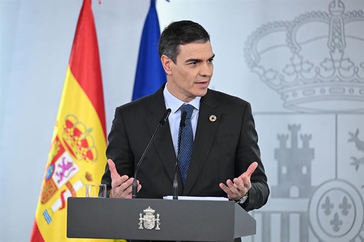 La Moncloa. 28/01/2025. Pedro Sánchez comparece tras el Consejo de Ministros [Vídeos/Presidente]