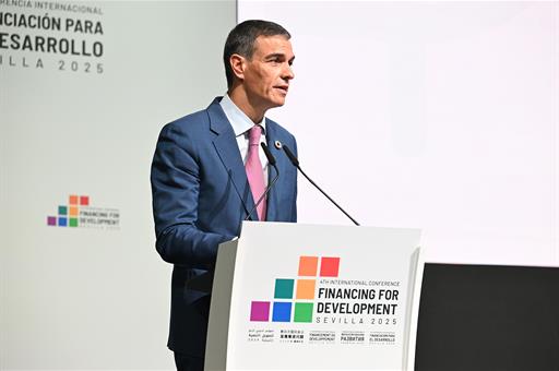 ​​El presidente del Gobierno, en el evento del Pacto para la Prosperidad, las Personas y el Planeta 