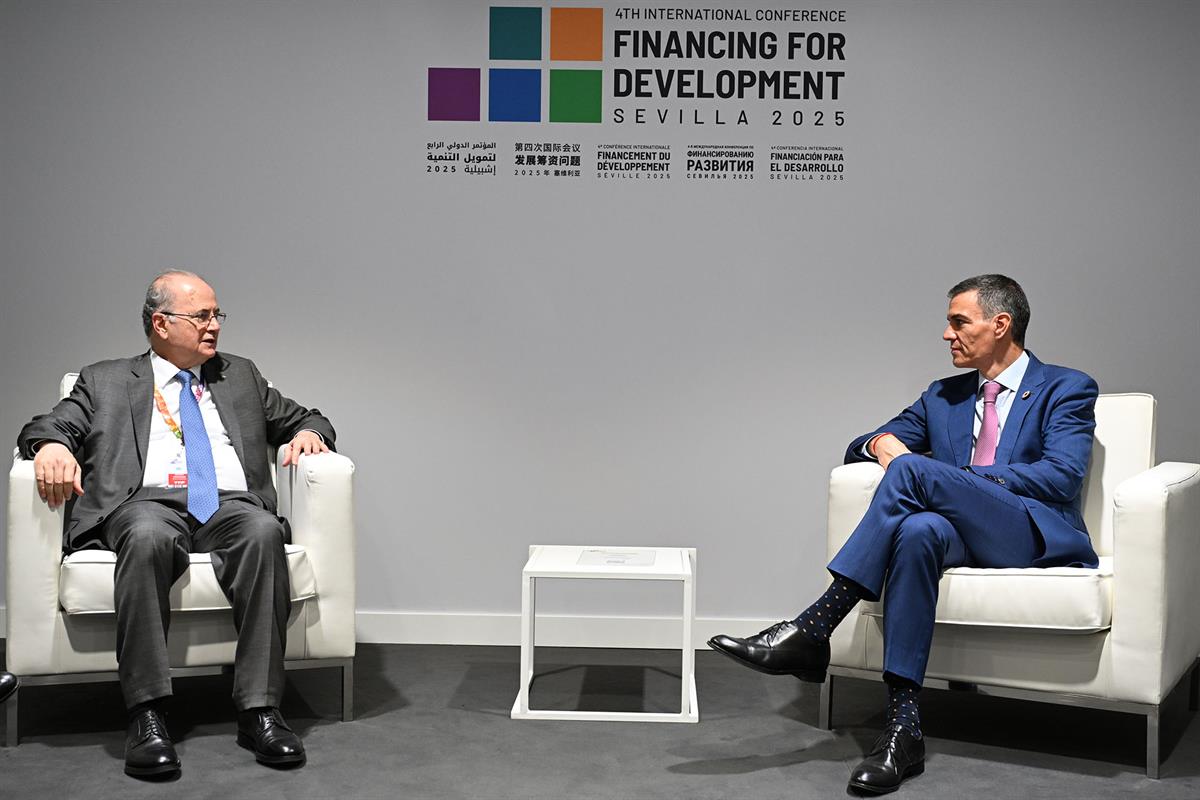 30/06/2025. Primera jornada de la 4ª Conferencia de Financiación al Desarrollo de Naciones Unidas. El presidente del Gobierno, Pedro Sánchez...