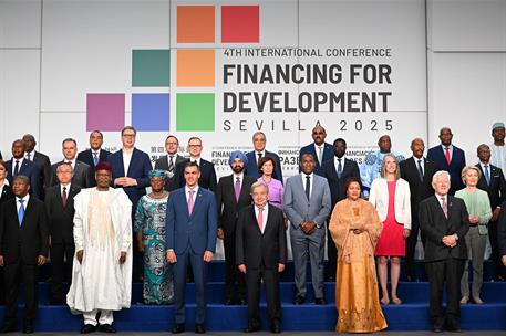 30/06/2025. Primera jornada de la 4&#170; Conferencia de Financiaci&#243;n al Desarrollo de Naciones Unidas. Foto de familia de la 4&#170; Conferencia de F...