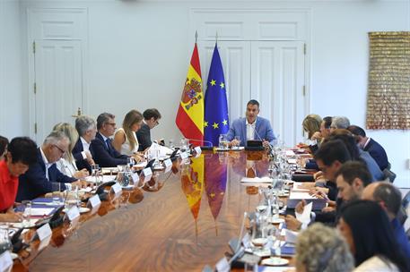 1/09/2026. El presidente del Gobierno, Pedro Sánchez, preside la reunión del Consejo de Seguridad Nacional. El presidente del Gobierno, Pedr...