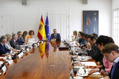 3/03/2026. Sanchez Comisión Interministerial. Detalle de la reunión de la Comisión Interministerial para la Recuperación, Transformación y R...