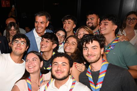 4/09/2026. Pedro Sánchez inaugurates the 26th Assembly of the Spanish Youth Council. The President of the Government of Spain, Pedro Sánchez...