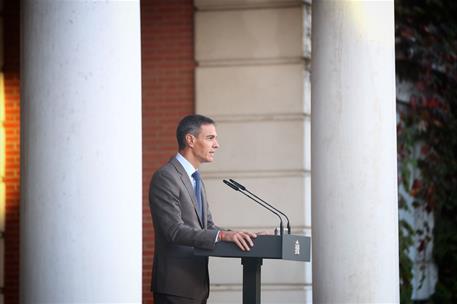 5/10/2026. Pedro Sánchez anuncia la convocatoria de elecciones generales para el 29 de noviembre. El presidente del Gobierno, Pedro Sánchez ...