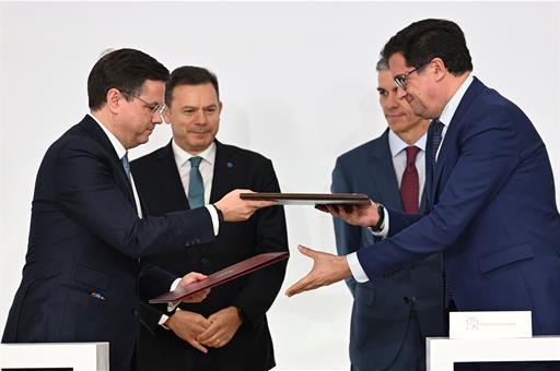 El ministro adjunto y de Reforma del Estado de Portugal y el ministro para la Transformación Digital y de la Función Pública