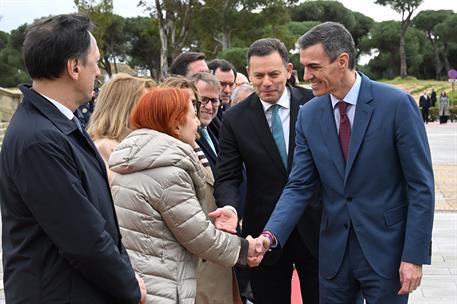 6/03/2026. XXXVI Cumbre Hispano-Portuguesa. El presidente del Gobierno, Pedro Sánchez, junto al primer ministro de la República Portuguesa, ...