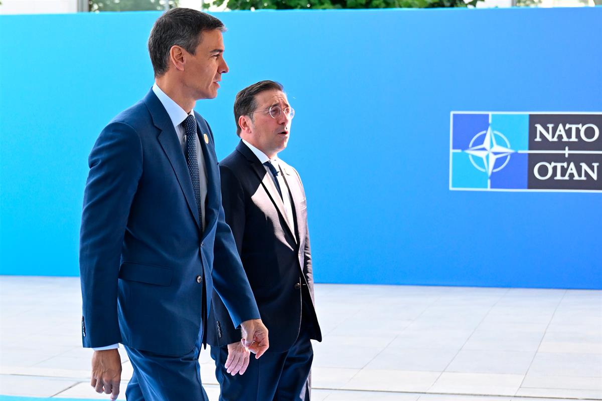 8/07/2026. Pedro Sánchez attends the NATO summit in Ankara, Türkiye. The President of the Government of Spain, Pedro Sánchez, together with ...