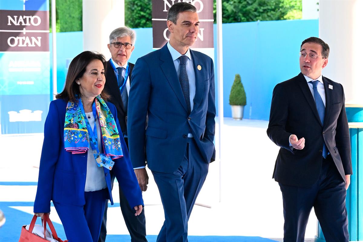 8/07/2026. Pedro Sánchez attends the NATO summit in Ankara, Türkiye. The President of the Government of Spain, Pedro Sánchez, the Minister f...