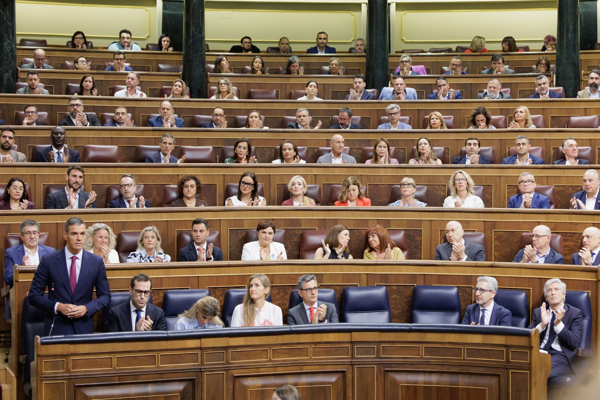 9/09/2026. Pedro Sánchez asiste a la sesión de control al Gobierno. El presidente del Gobierno, Pedro Sánchez, comparece ante los diputados ...