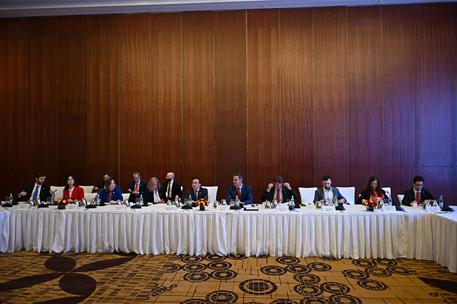 14/04/2026. Pedro Sánchez travels to China. The President of the Government of Spain, Pedro Sánchez, and the Minister for Foreign Affairs, E...