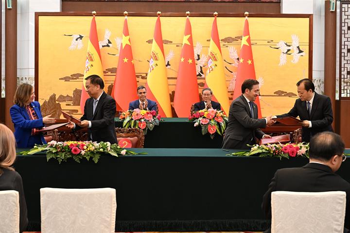 14/04/2026. Pedro Sánchez viaje China