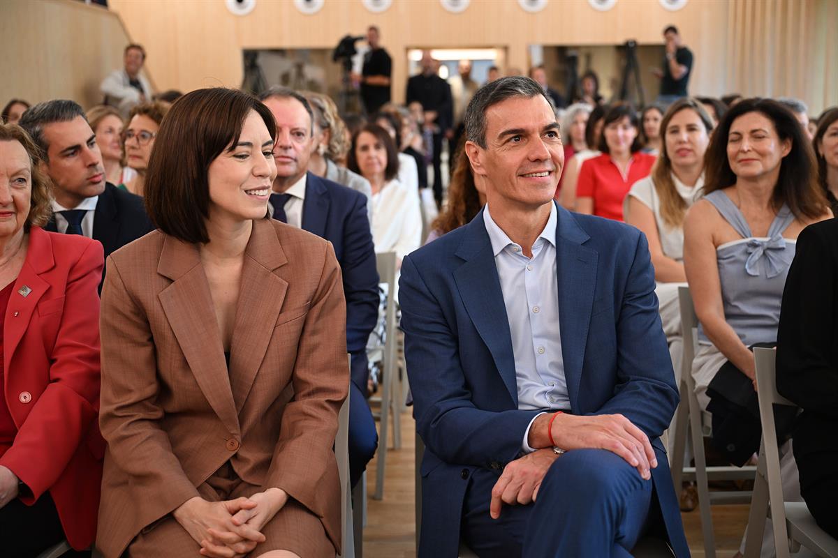 15/06/2026. Pedro Sánchez presenta el programa 'Somos. Contamos: fin de la discriminación de las mujeres en la investigación de la salud'. E...